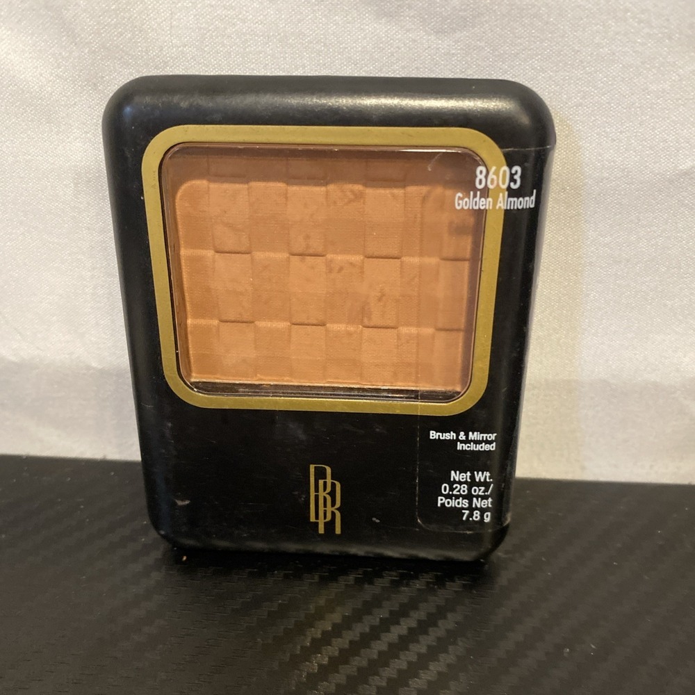 Black Radiance Pressed Powder Golden Almond Oil Free Compact with Mirror and ...
